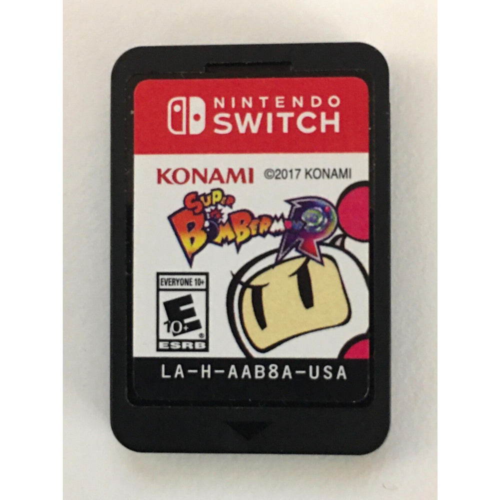 Super Bomberman R (Nintendo Switch, 2017) Konami - Loose Cartridge - US Seller